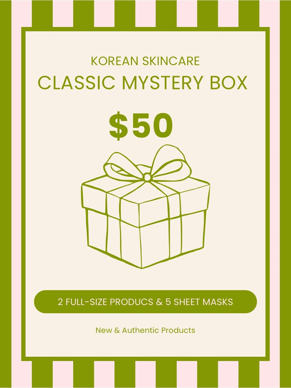 Korean Skincare Classic Mystery Box 📦?